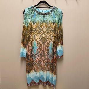 Chico’s Multi-Colored Aztec Dress
